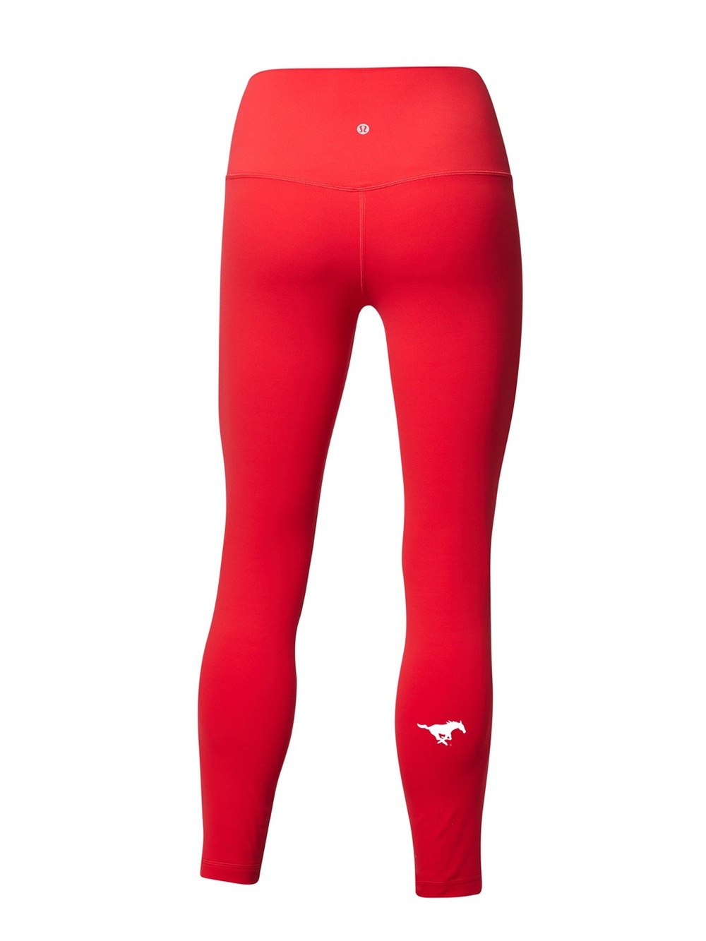 Womens LuluLemon RED Southern Methodist University Align Pant II 25" Sz 8